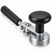Scelleuse manuelle portable pour bouteilles d'eau de 55 mm de diamètre, boissons gazeuses, couvercles en plastique jetables, bouteilles PET, canettes de soda et boîtes de conserve