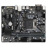 Carte mère Gigabyte H410M S2 V2/V3 d'origine, Intel 10e génération, M.2 NVME DDR4 64 Go, processeur I7/I5/I3, H410, double RAM, SATA, LGA1200, ordinateur de bureau