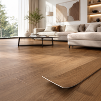Losetas de Vinilo para Piso LVT Autoadhesivas con Textura de Piedra, Superficie Mate Resistente a los Arañazos, para Renovación del Hogar, Embalaje Personalizado del Productor