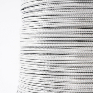 Vente directe d'usine, câble métallique de 6 mm, 8 mm, 10 mm, câble métallique en acier inoxydable recouvert de PVC, câble métallique en acier nylon - Product Image 2