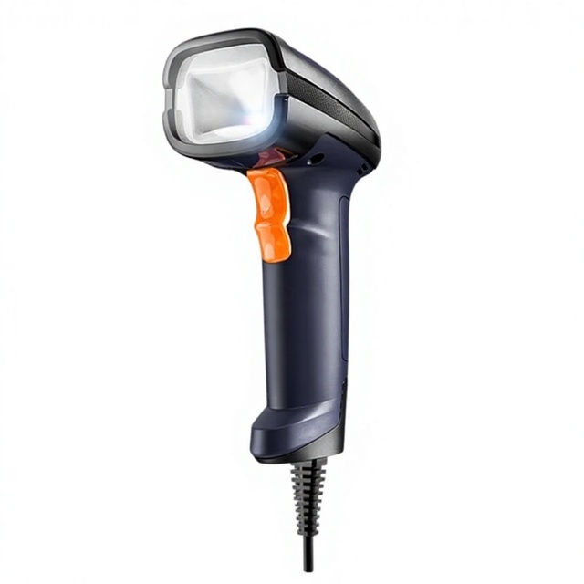 HS505 Handheld 2D Barcode Scanner USB Wired QR Code Reader with 1-Year Warranty Made in China for Warehouse Retail POS