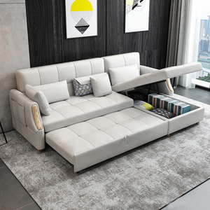 Luxury L Shape <strong>Cheap</strong> Sleeper Fabric <strong>2</strong> 3 <strong>Seater</strong> Folding Couch <strong>Sofa</strong> <strong>Bed</strong> - Product Image 2