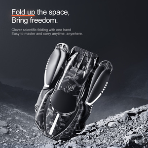 โดรนถ่ายภาพทางอากาศแบบไร้คนขับ พร้อมกล้องสามตัว ระยะบินไกล ควบคุมด้วยรีโมทคอนโทรล - Product Image 5