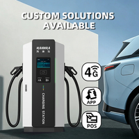 Chargeur rapide DC pour véhicules électriques HAIDIRA 40-400 kW pour les parkings autoroutiers et les stations de recharge