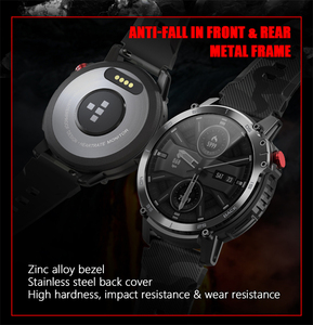 Montre connectée <span class=keywords><strong>LEMFO</strong></span> C22 pour hommes, 4 Go de ROM, étanche IP68, montre connectée BT5.0, 400 mAh, écran HD de 1,6 pouce, 35 jours en veille - Product Image 4