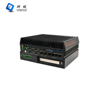 PC Industrial con Visión Artificial, Intel LGA1151 6.ª/8.ª/9.ª Gen, Z390, 6GbE, 4PoE, 4COM, 8DI, 16DO, PCIeX16, 9-36VDC, Computadora Integrada en Stock