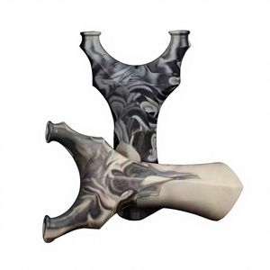Professionelle Harz-Flachleder-Schleuder, Carbon-Polymer-ABS Gerade Plattenversion für Outdoor-Schießen und Jagd - Product Image 1