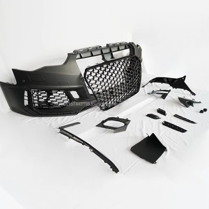 New PNB High Quality Audi A5 B8.5 S5 12-16 Conversion Kit Upgrade 17-19 RS5 B9 Gloss Black Bumper | 6-Month Warranty - Product Image 5