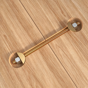 Kit de Herrajes para Conexión de Madera, Tornillos de Acero M6, Tuercas, Espigas de Madera, Tuercas Cilíndricas, Dedicado para Marcos de Cama de Madera - Product Image 1