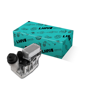 Enfriador de aceite de motor LHPJ 1142850769711428507150 11428507683, conjunto de refrigeración de filtro de aceite de aluminio mejorado para <span class=keywords><strong>BMW</strong></span> N47 N57 - Product Image 2