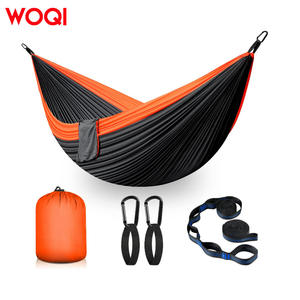 Hamac d'extérieur en nylon Woqi 270 cm x 140 cm, léger et portable, pour le camping, la randonnée, la plage, les voyages et le backpacking - Product Image 3