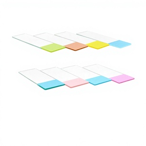 Portaobjetos de microscopio esmerilados con código de color Degao Lab, con área de etiquetado de pintura de color, para la clasificación de muestras biológicas. - Product Image 5