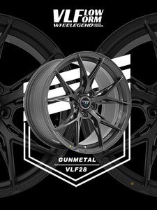 Cerchio in Lega di Alluminio VLF28 17-19 <span class=keywords><strong>Pollici</strong></span>, Leggero, Finitura Argento, Parti per Modifica Auto, Forgiabile e Personalizzabile - Product Image 3