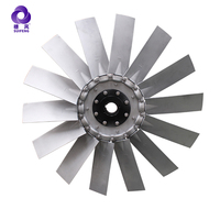 Haute efficacité pour le système d'écoulement de ventilateur d'extraction de ventilation pales de turbine de ventilateur incurvées axiales industrielles