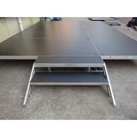 Matériel de sol pour scène, robuste et durable, scène portable utilisée