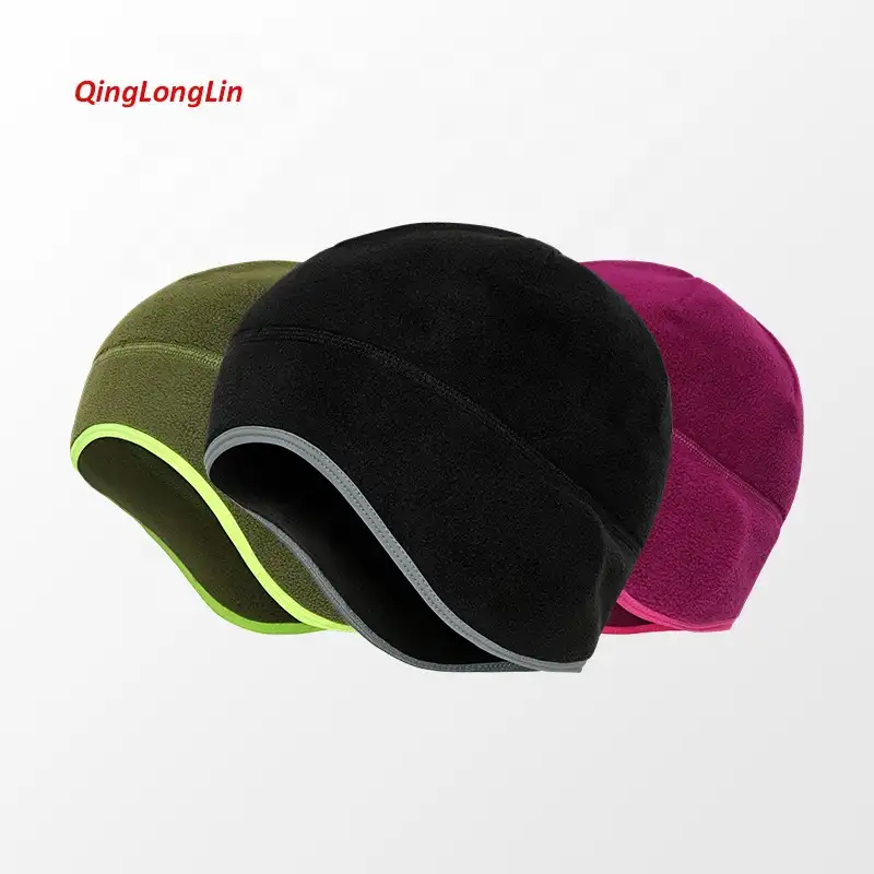 QingLongLin סתיו חורף כובע 6 פנל פליס כפה עם אוזני הגנת לחות הפתילה ריצה כובע מותאם אישית