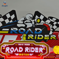 Simulateur de course de moto Road Rider, machine de jeu d'arcade à monnayeur, action haute vitesse pour centre commercial, salle de jeux, FEC