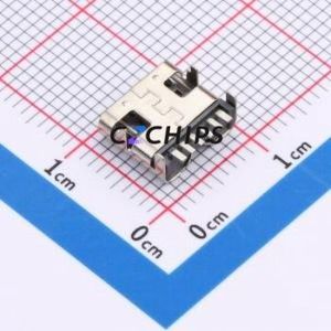 HX TYPE-C 6P L7.8 USB Connector SMD Connector ( Connector Type: Type-C )( Gender: Female )( Mounting Type: Horizontal Mount ) - Product Image 2