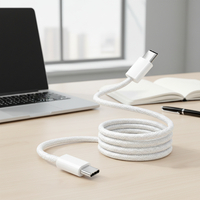 Kabel USB Tipe C Magnetik QC 4.0 5A Pengisian Cepat TPE Ramah Lingkungan 0.25M Ponsel Tembaga Murni Anti-tarik Portabel