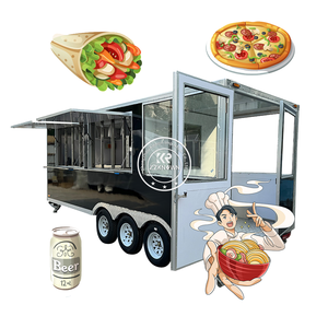 Meilleur prix 2025 pour camionnette à café, chariot à hot-dogs, vélo de vente ambulante, caravane, cuisine mobile, remorque alimentaire - Product Image 5