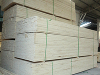 Planches de bois de peuplier stratifié LVL sur mesure, fabricant chinois, multi-tailles pour l'emballage et la construction