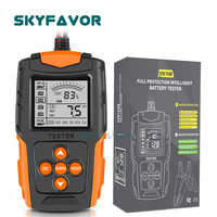 Testeur de batterie de camion intelligent, analyseur automatique CCA, 12V 24V universel, testeur de batterie au plomb GEL AGM EFB
