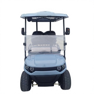 Voiturette de golf électrique 4 places 2025 avec phares LED, freins à tambour hydrauliques sur 4 roues, autonomie de 30-50 km - Product Image 1