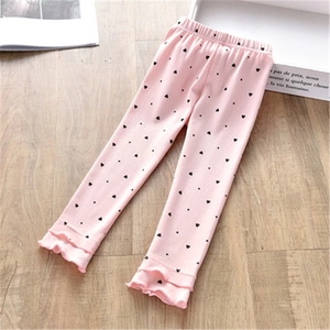 2020 del NUOVO Sveglio della ragazza Dei Pantaloni Del Bambino Della Ragazza del Puntino Leggings di Cotone Morbido Per Bambini Pantaloni Scarni Dei Bambini Dei Pantaloni Bella di disegno a matita pantaloni - Product Image 2