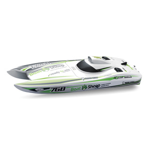 Bateau à grande vitesse de 30 km/h pour enfants, modèle de bateau, refroidissement par eau, jouet d'été, jeu d'eau, SJY-TX768 2.4G, télécommande RC Turbojet Jet - Product Image 1
