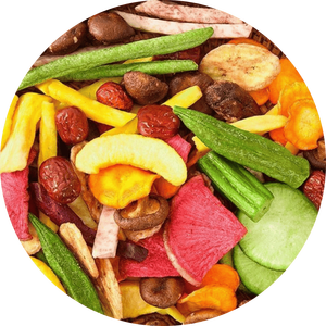 Chips de Frutas y <span class=keywords><strong>Verduras</strong></span> Mixtas VF, Refrigerios de Frutas Deshidratadas, Chips de <span class=keywords><strong>Verduras</strong></span> Mixtas, Golosinas Saludables - Product Image 1