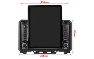 Système multimédia vertical pour Jimny, double DIN, musique, vidéo 360°, caméra stéréo, autoradio DVD - Product Image 6