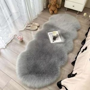 Nhà máy nóng bán Faux Thỏ lông Thảm thấp đống xù xì Fluffy mềm mại thoải mái thảm và thảm - Product Image 5