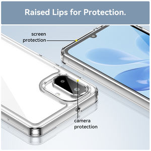 Coque de téléphone transparente pour <span class=keywords><strong>Samsung</strong></span> A07, coque arrière anti-rayures en TPU + acrylique antichoc <span class=keywords><strong>2</strong></span> en 1 pour <span class=keywords><strong>Samsung</strong></span> <span class=keywords><strong>Galaxy</strong></span> A07 - Product Image 3