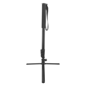 Monopié Profesional de 4 Secciones de Plástico y Aluminio con Base de Trípode y Cabezal de Bola para Cámara DSLR, Vlog, Transmisión en Vivo, Fotografía de Viajes - Product Image 1