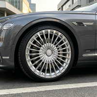 Jantes de voiture forgées multi-tailles avec trou central de 66,5 mm, finition polie durable, pour Benz GLS, livraison directe du fabricant.