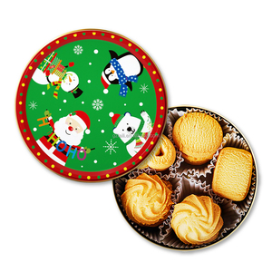 Galleta clásica danesa <span class=keywords><strong>de</strong></span> mantequilla <span class=keywords><strong>de</strong></span> gran volumen, personalizada con sabores <span class=keywords><strong>a</strong></span> crema y nori, procesada por laminación, envasada en caja. - Product Image 2