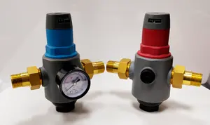 Pressure Reducing Valve With Plastic HousingG1/2''brass Boiler Water Plastic Body Pre-filter And Filter