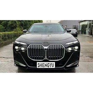 Para <span class=keywords><strong>BMW</strong></span> <span class=keywords><strong>2023</strong></span> 7S G70 a M760 modelo de Guerrero Negro, los sistemas de carrocería incluyen labio delantero difusor trasero tubos de cola faldones laterales alerón - Product Image 4