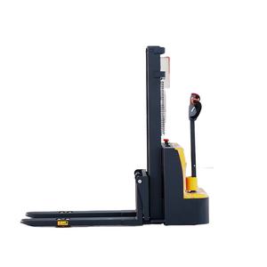 材料積載装置電池式1.5トン2トンウォーキング運転フル電気パレットスタッカー安い価格 - Product Image 1