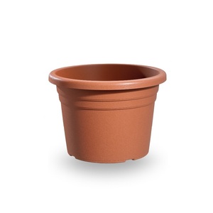 Vase JESOLO 0,9 L DIAM. 14 IN TERRACOTTA PLASTIC - Product Image 1