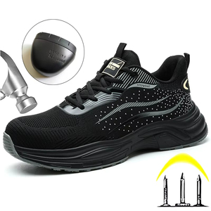 2025 <b>Work</b> Safety Shoes for <b>Men</b> Women Puncture-Proof Protection Shoes Steel Toe Security <b>Work</b> Shoes Sneakers Fashion <b>Work</b> <b>Boots</b> - Product Image 4