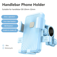 Support de téléphone flexible pour support de guidon de moto et de vélo