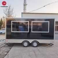 Camion de restauration Cogsun : poulet américain, frites, bière, café, sodas, en-cas, pour activités de plein air