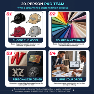 Casquette de baseball structurée à 5 panneaux, logo brodé personnalisé, visière incurvée dorée effet vieilli, Rich Forever Gorras La Chrome Hats - Product Image 6