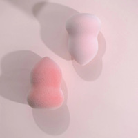 Éponge de maquillage en forme d'œuf, de haute qualité, pour fond de teint, super douce, sans latex, colorée, fabrication sur mesure