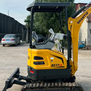 Excavadora de techo abierto de segunda mano SHANTUI SE17SR original, excavadoras usadas pequeñas SE25 SE75 SE150 a la venta - Product Image 4