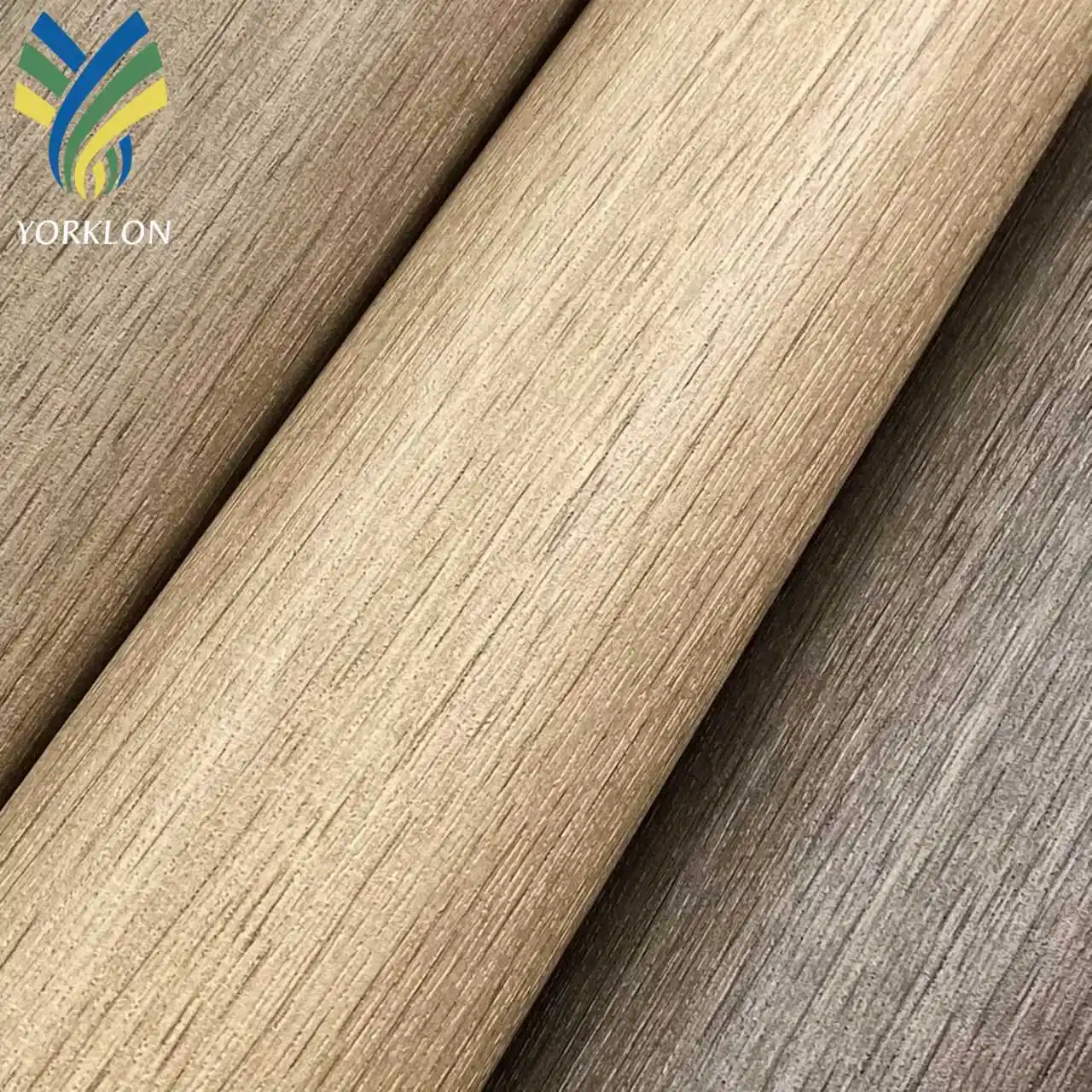 Óc Chó hiện đại vải được hỗ trợ PVC Vinyl chống cháy thiên nhiên Veneer Kết cấu bằng gỗ hình nền tường coveringfor khách sạn phòng