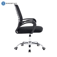 Chaise de bureau pivotante et polyvalente avec dossier ergonomique en maille Design moderne pour le refroidissement et le confort des espaces de travail flexibles