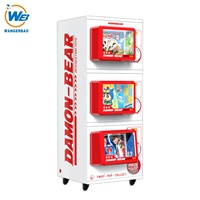 WANGERBAO Distributeur Automatique de Capsules Gacha Personnalisable Nouvelle Arrivée Triple Étage Max Machine à Jouets Gachapon