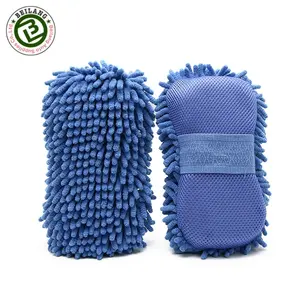 ฟองน้ำล้างรถไมโครไฟเบอร์,Chenille ฟองน้ำทำความสะอาดรถยนต์